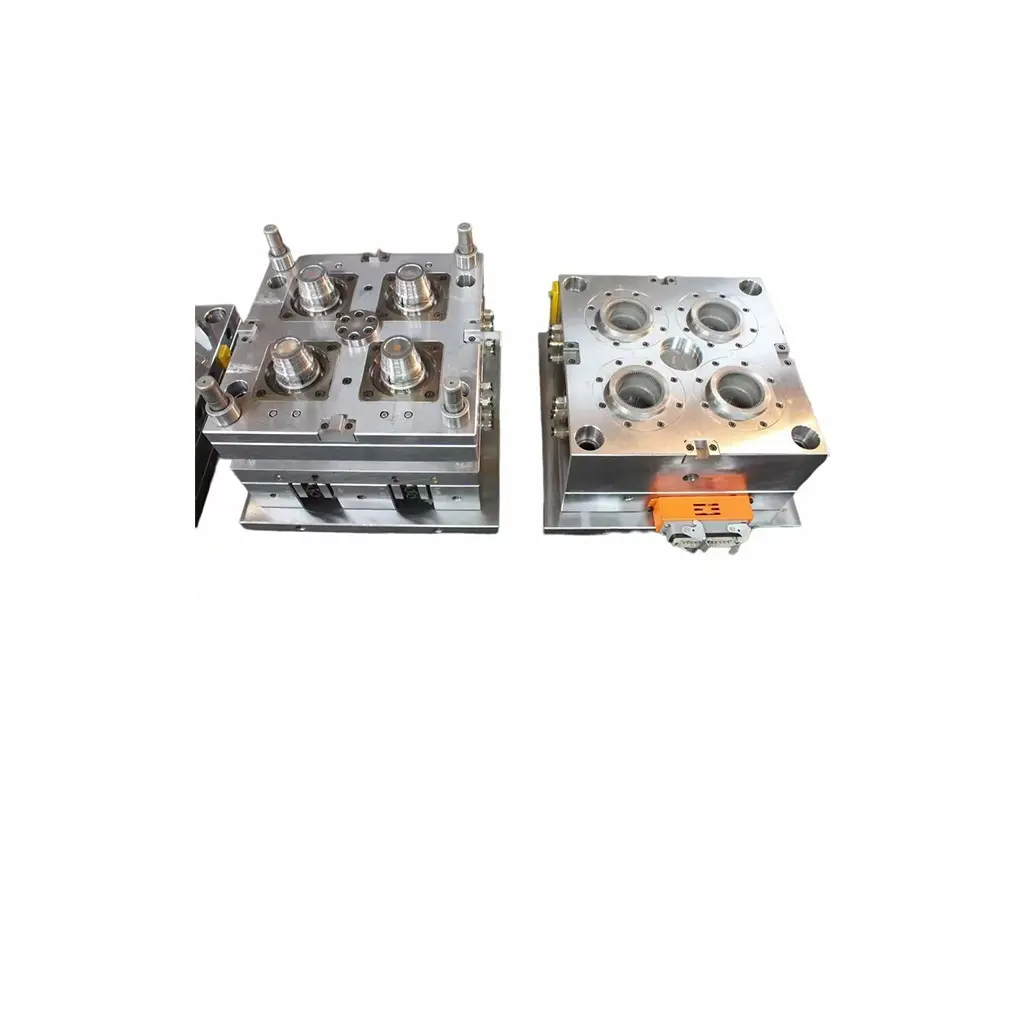 4-Cavity Deep Cylindrical Housing Mould