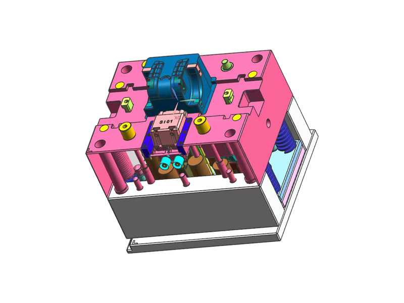 Full 3D mold structure and DFM analysis for complex parts